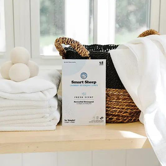 Smart Sheep Eco-Friendly Laundry Detergent Strips - Earth Friendly Options